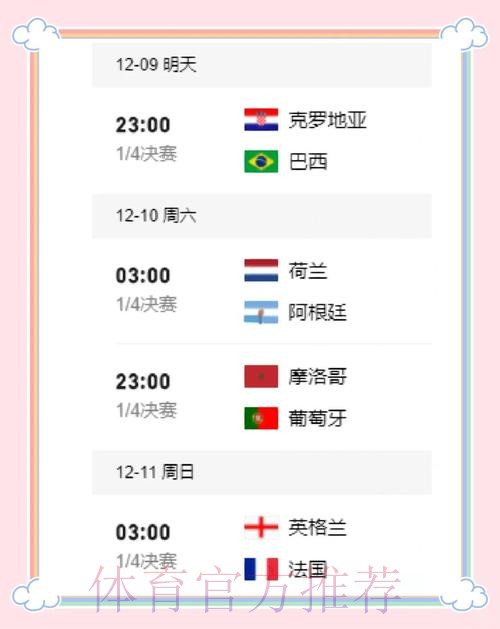 世界杯克罗地亚内马尔赛程分析权威解读 世界杯克罗地亚内马尔赛程分析权威解读